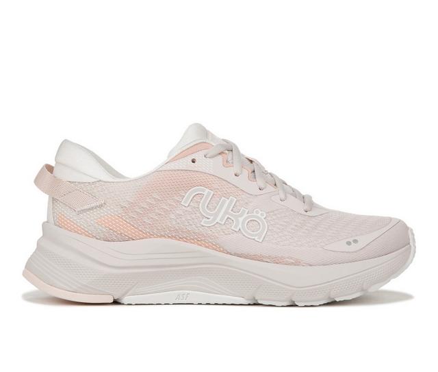 Women's Ryka Utopia Run Sneakers in Beige color