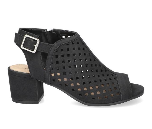 Women's Easy Street Belva Dress Sandals in Black color
