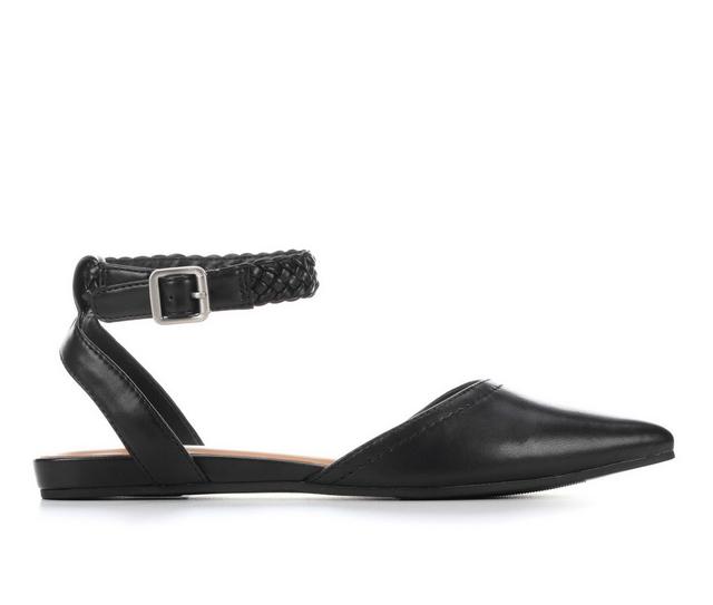 Women's Soda Abigail-S Flats in Black color