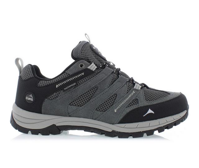 Men's Pacific Mountain Colorado Low Waterproof Hiking Sneakers in Smoked color