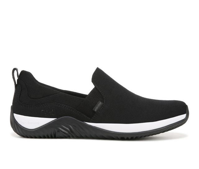 Women's Ryka Echo Slip On Shoes in Black color