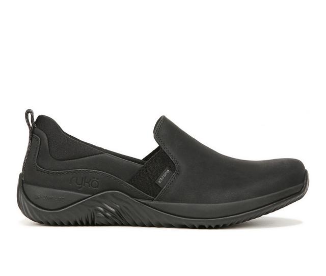 Women's Ryka Echo Slip On Shoes in Black/Black color
