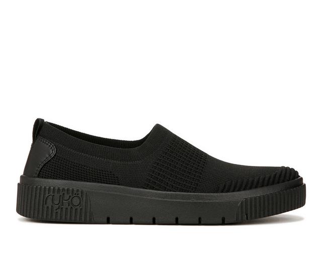 Women's Ryka Vista Slip On Shoes in Black color