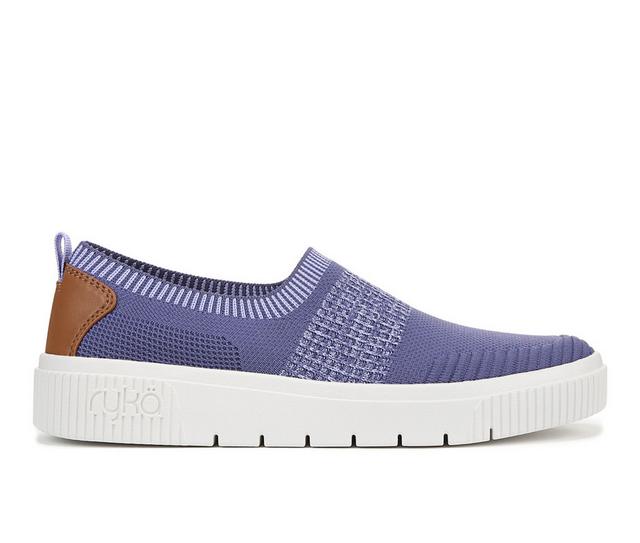 Women's Ryka Vista Slip On Shoes in Dusk Blue color