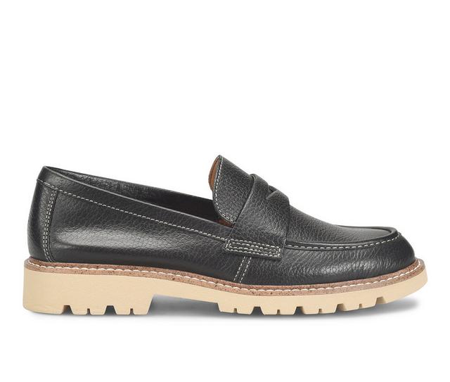 Women's Comfortiva Lakota Loafers in Black color