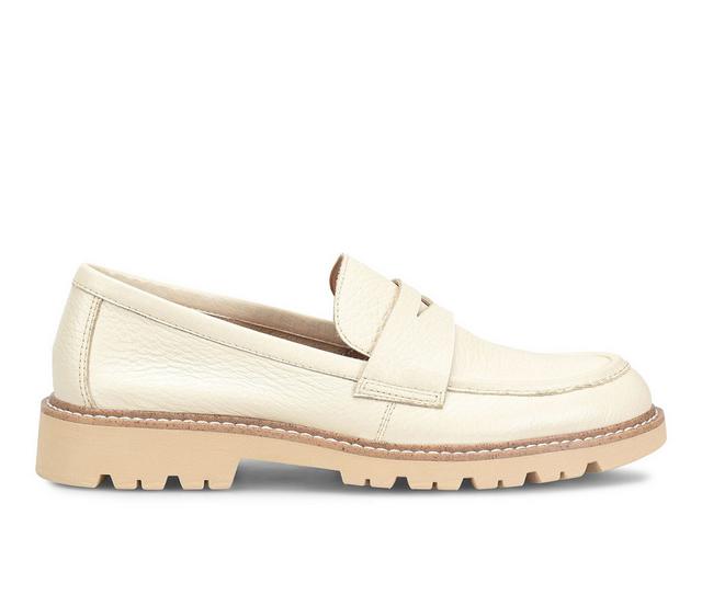 Women's Comfortiva Lakota Loafers in Cream color