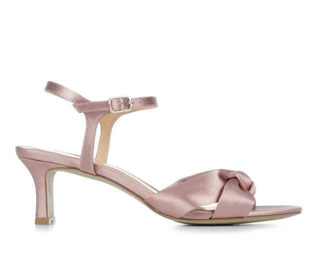 Women's American Glamour BadgleyM Yakira Special Occasion Shoes in Blush Satin color
