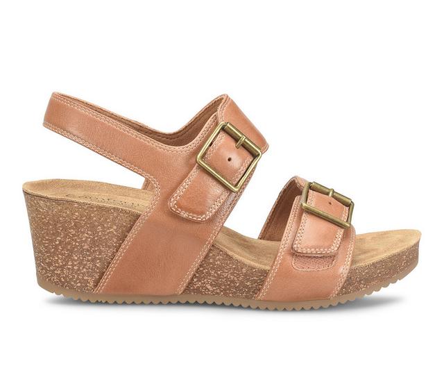 Women's Comfortiva Erlina Wedge Sandals in Sand color