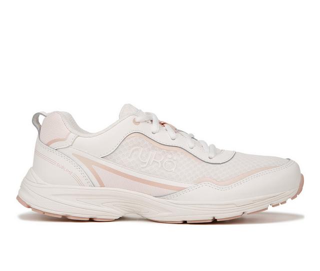 Women's Ryka Sublime Walking Shoes in White color