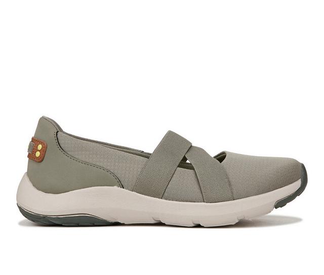 Women's Ryka Endless Slip On Shoes in Vetiver Green color