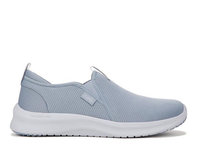 Women's Ryka Revive Slip On Shoes in Dusty Blue color