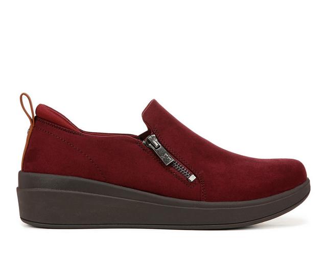 Women's Ryka Luminous Slip On Shoes in Windsor Red color