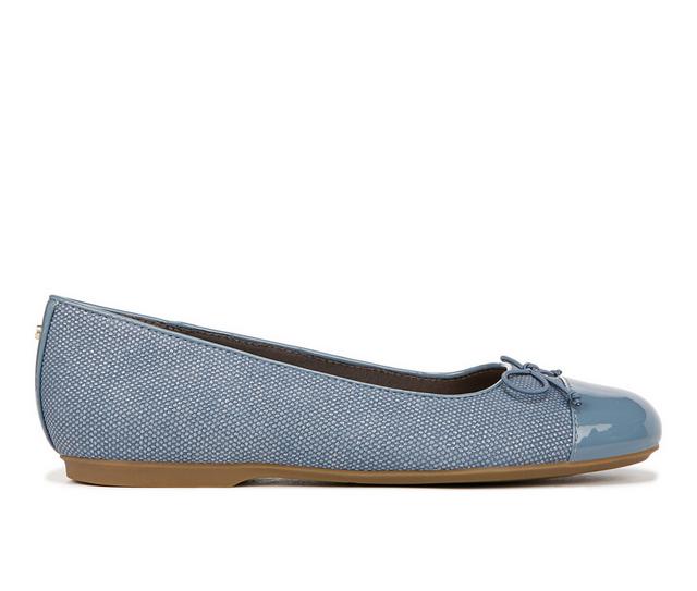 Women's Dr. Scholls Wexley Bow Flats in Oxide Blue color