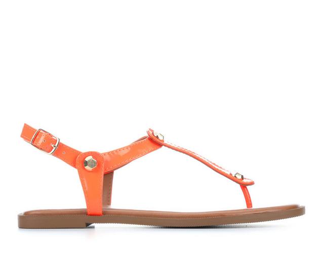 Women's Soda Roots Sandals in Orange color