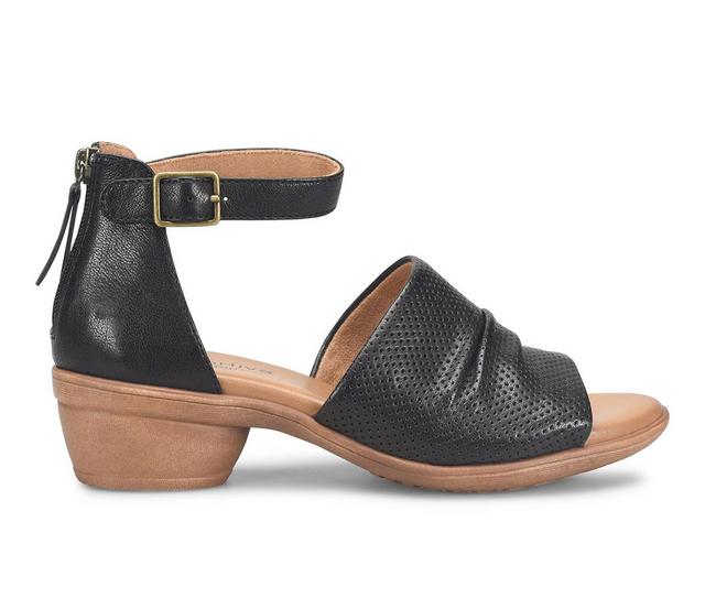 Women's Comfortiva Newnan Dress Sandals in Black color