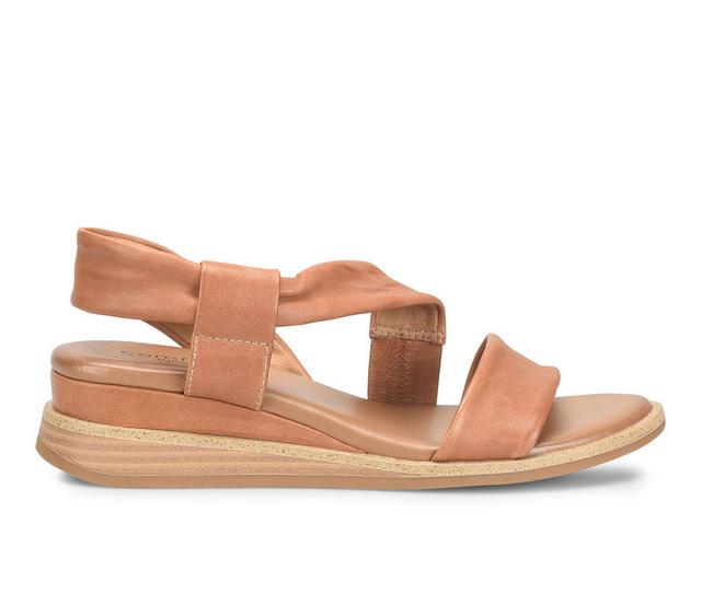 Women's Comfortiva Marcy Wedge Sandals in Luggage color