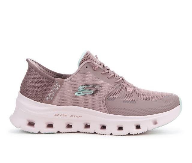 Women's Skechers 150420 Glide-Step Pro Slip In Running Shoes in Mocha color