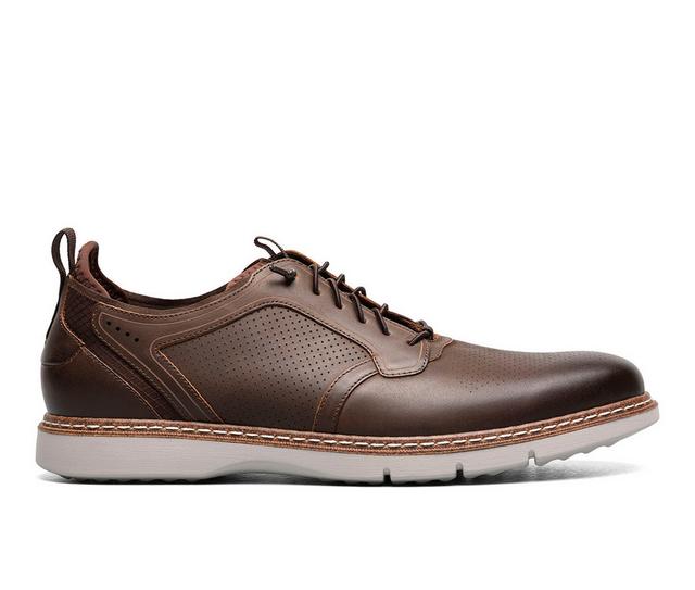 Men's Stacy Adams Sync Dress Oxfords in Brown CH color