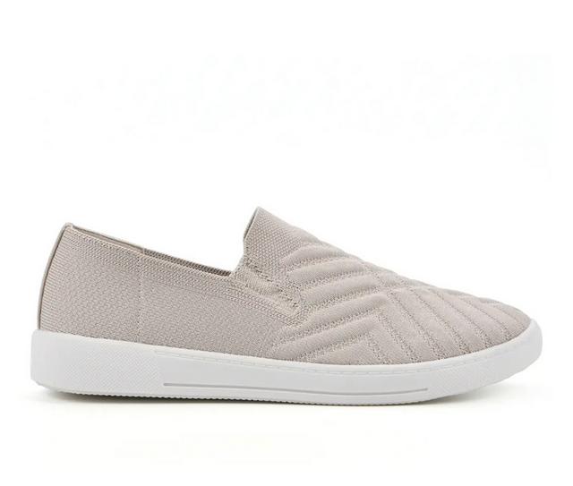 Women's White Mountain Upbear Slip Ons in Taupe color