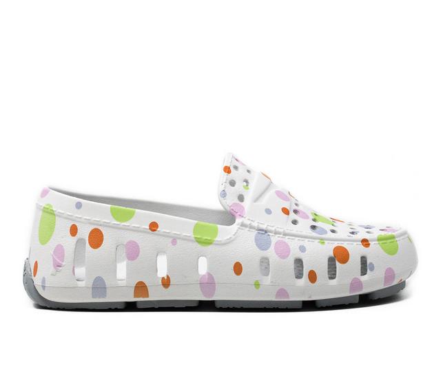 Kids' FLOAFERS Little & Big Kid Prodigy Driver Water Shoes in Polka Dot Multi color