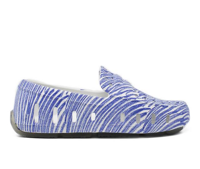 Kids' FLOAFERS Little & Big Kid Prodigy Crayola Water Shoes in Blue Scribble color