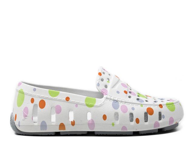 Kids' FLOAFERS Toddler Prodigy Driver Water Shoes in Polka Dot Multi color