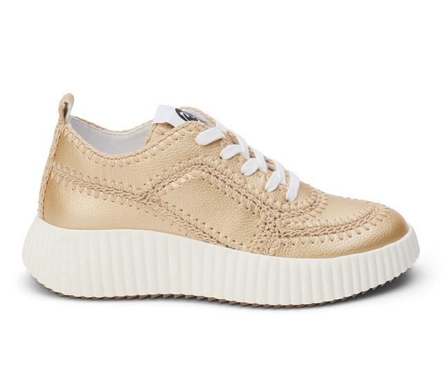 Women's Coconuts by Matisse Nelson Platform Wedge Sneakers in Gold color