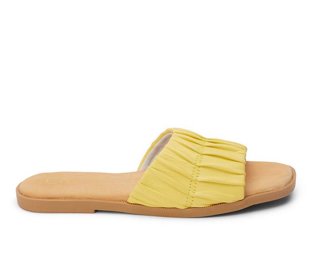 Women's Beach by Matisse Viva Sandals in Yellow color