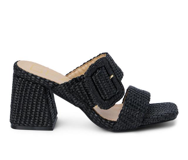 Women's Beach by Matisse Lucy Espadrille Dress Sandals in Black color
