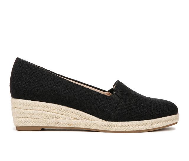 Women's LifeStride Kamilla Espadrille Wedges in Black color