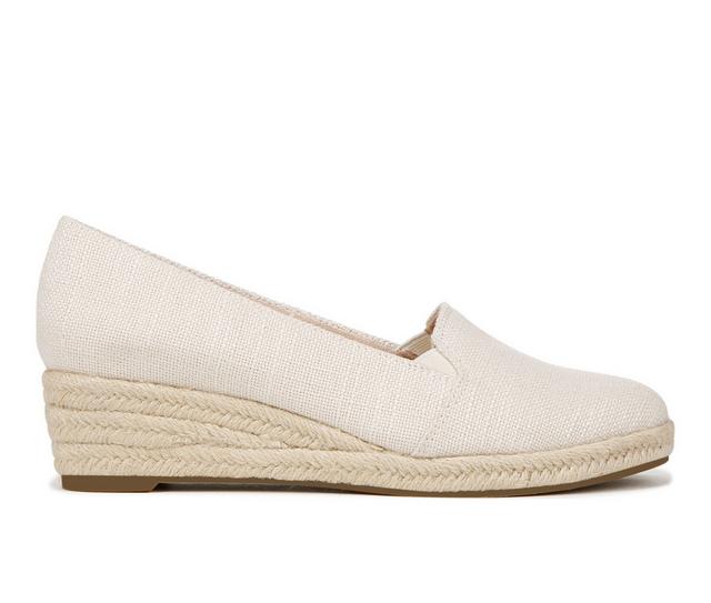 Women's LifeStride Kamilla Espadrille Wedges in Cream color