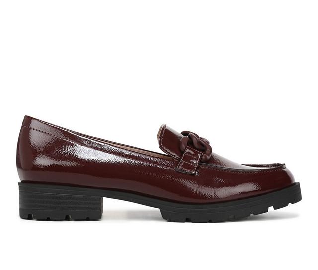 Women's LifeStride London 2 Chunky Loafers in California Wine color