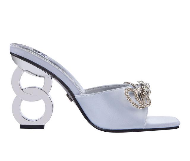 Women's Lady Couture Regal Dress Sandals in Silver color