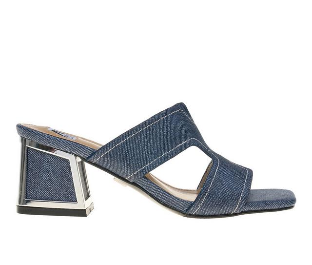 Women's Ninety Union Bright Dress Sandals in Blue Jeans color