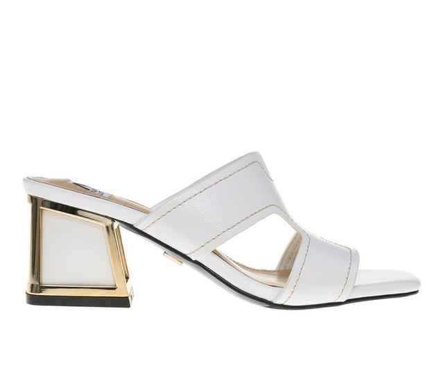 Women's Ninety Union Bright Dress Sandals in White color