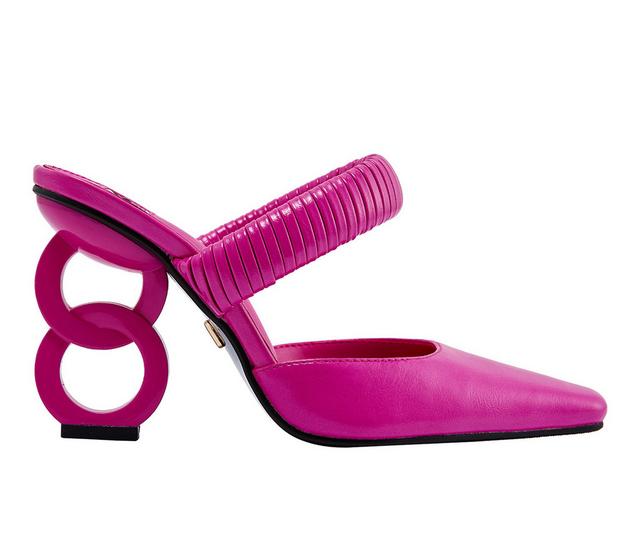 Women's Ninety Union Luna Pumps in Fuchsia color