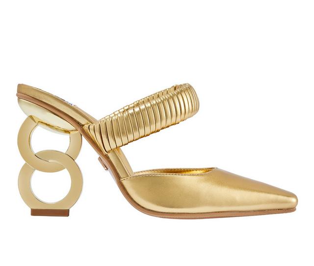 Women's Ninety Union Luna Pumps in Gold color