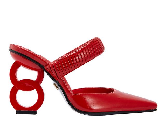 Women's Ninety Union Luna Pumps in Red color