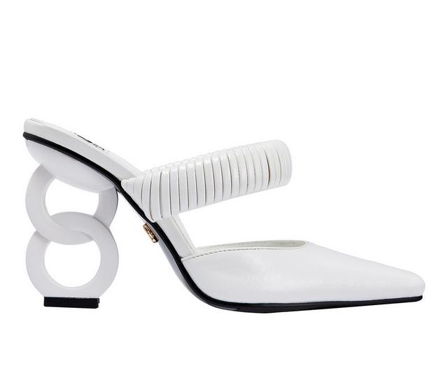 Women's Ninety Union Luna Pumps in White color