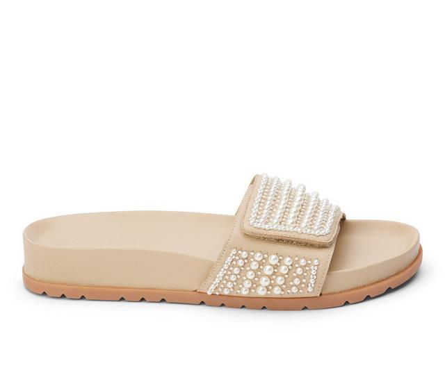 Women's Coconuts by Matisse Reese Slide Sandals in Nude color