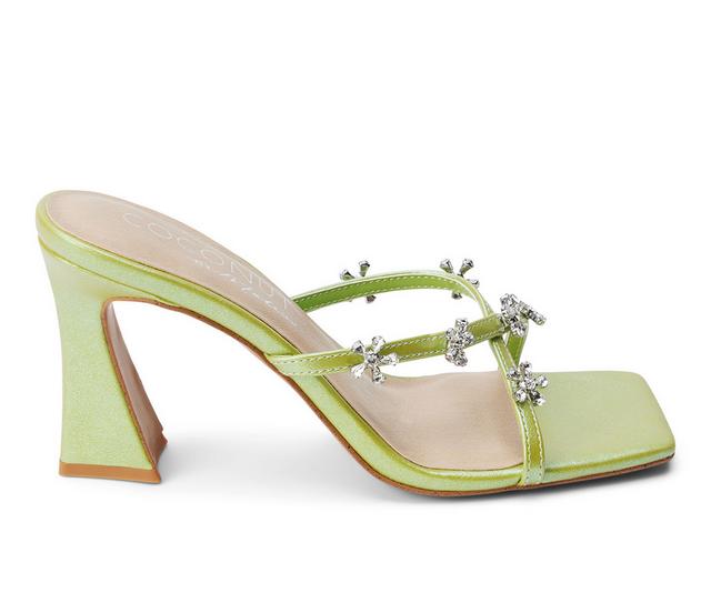 Women's Coconuts by Matisse Levi Dress Sandals in Lime color