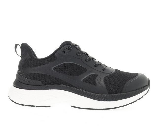 Men's Propet Propet 392 DuroCloud Walking Shoes in Black color