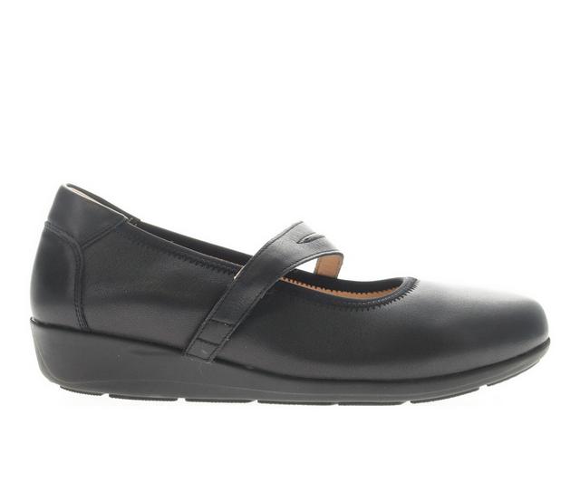 Women's Propet Yara Mary Jane Flats in Black color