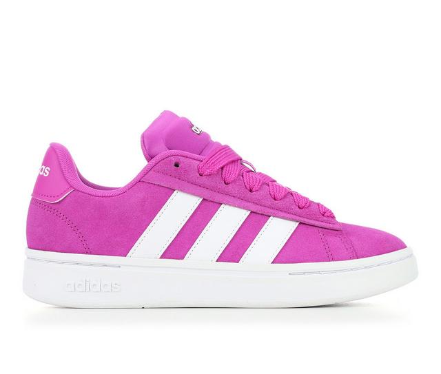 Women's Adidas Grand Court Alpha 00 Sneakers in Purple/White color