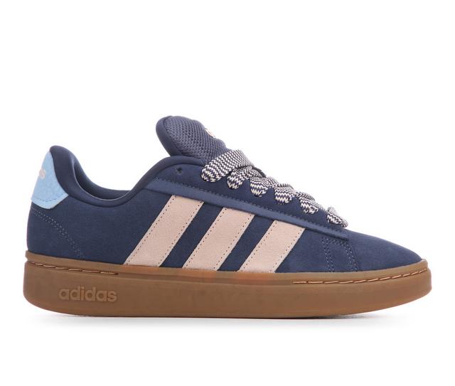 Women's Adidas Grand Court Alpha 00 Sneakers in Navy/Blush color