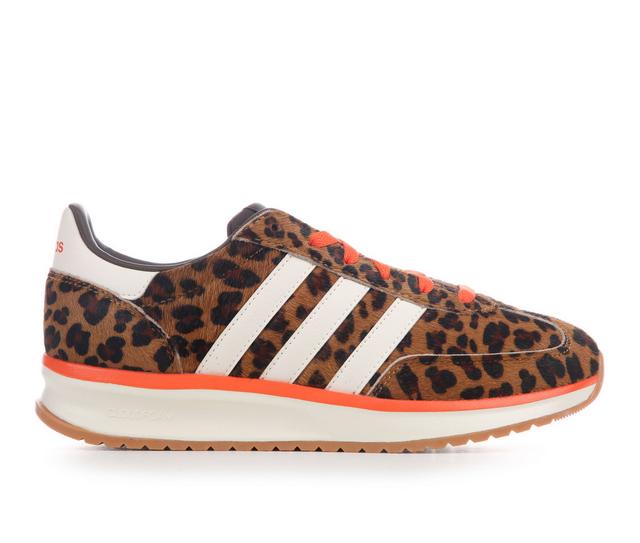 Women's Adidas Run 70s 2.0 Sneakers in Leopard color