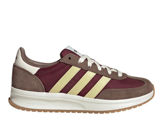 Women's Adidas Run 70s 2.0 Sneakers in Dark Red/Ylw/Gy color