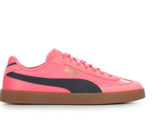 Women's Puma Club II Era Sneakers in Pink/Nvy/Gum color