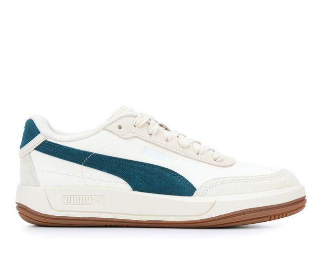 Women's Puma Pearl Sneakers in Wht/Green color