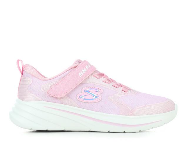 Girls' Skechers Little Kid & Big Kid Wave 92 Running Shoes in Pink Sparkle color